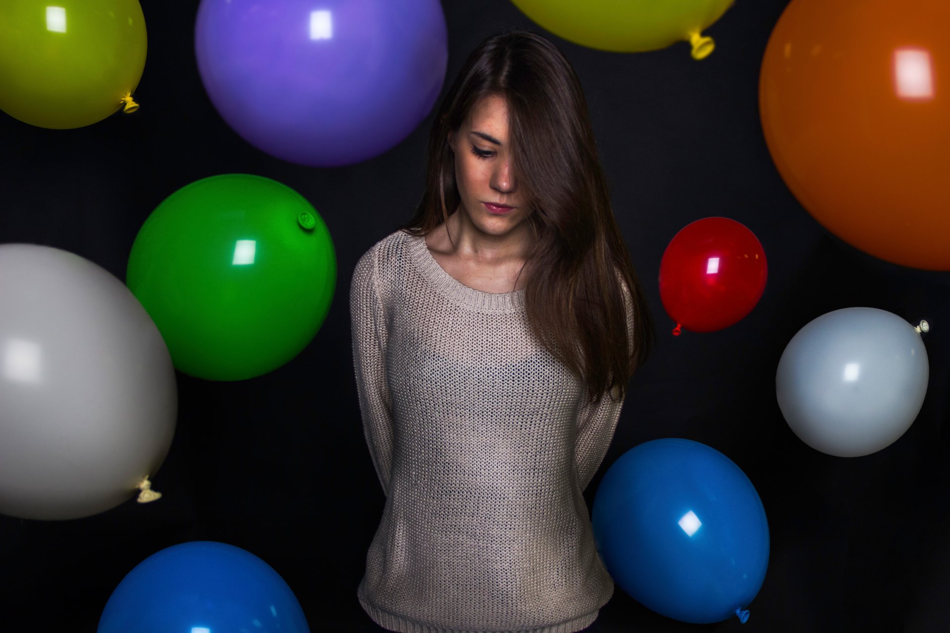 birthday sad holiday balls girl