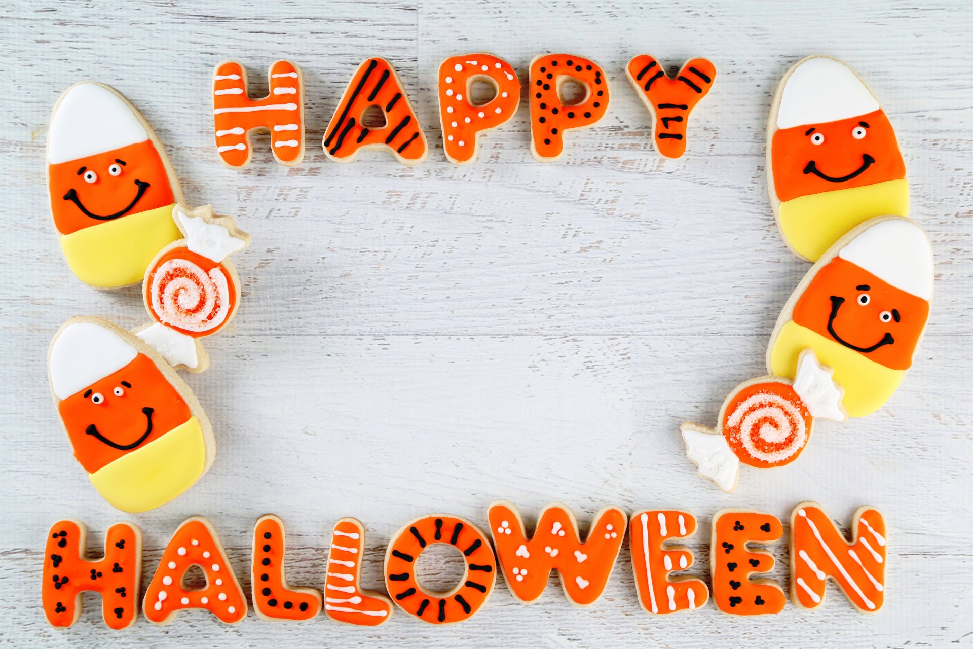 glücklich halloween kürbis kekse zuckerguss