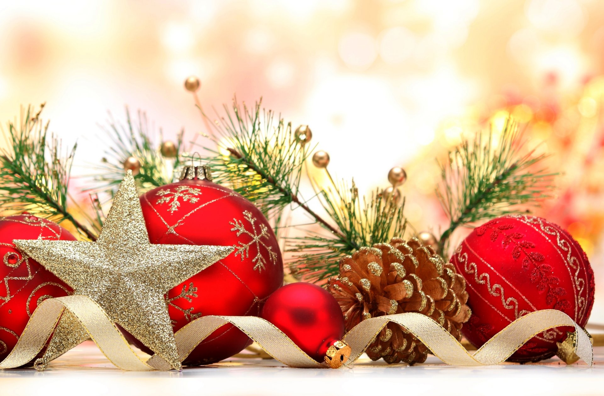 año nuevo navidad bolas estrella cinta decoración bolas cintas