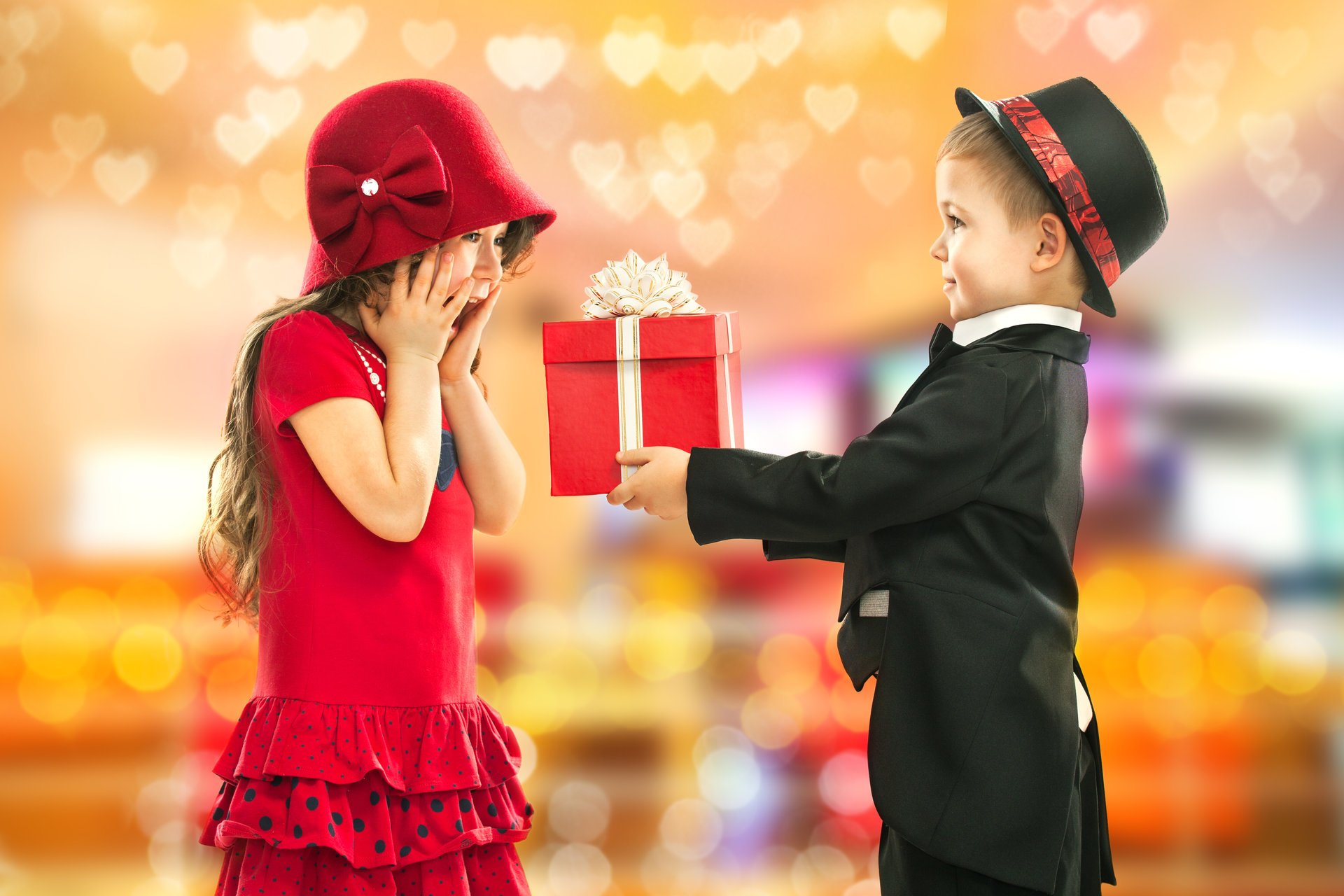 bambini ragazza ragazzo piccola signora signore regalo compleanno