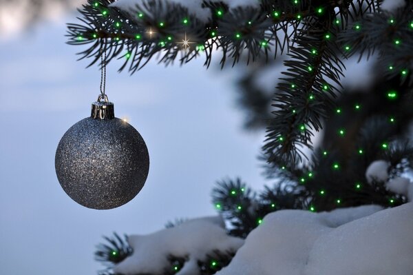 Decorazione dell albero di Natale. Palla di Natale