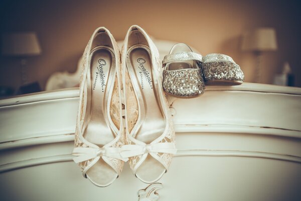 Chaussures de mariage pour femme et fille