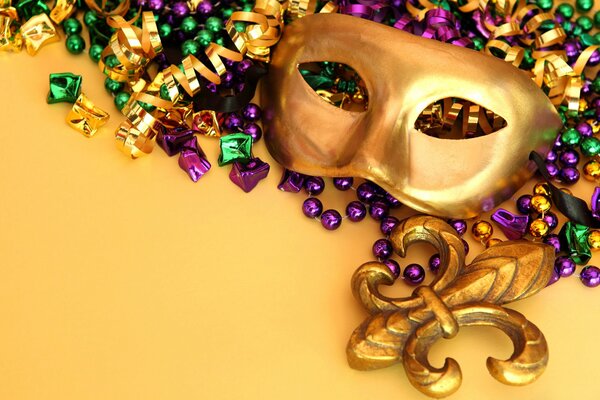 Silvester Karneval Attribute