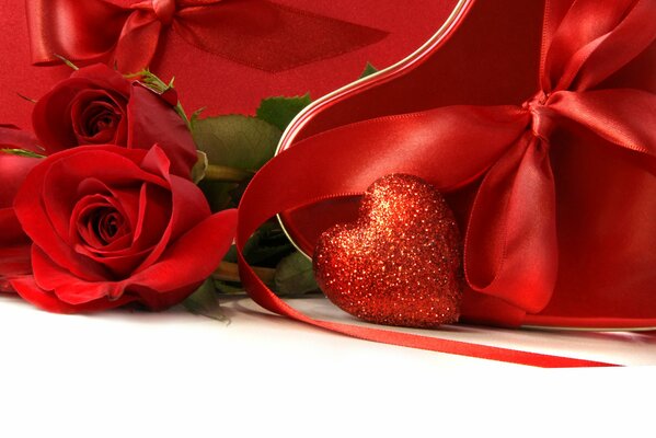 Festliche Stimmung am Valentinstag