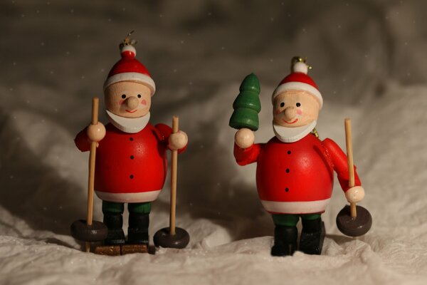 Jouets de Noël. Décor festif