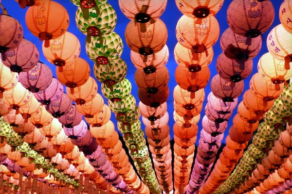 Chinese lanterns. Festival. Holiday