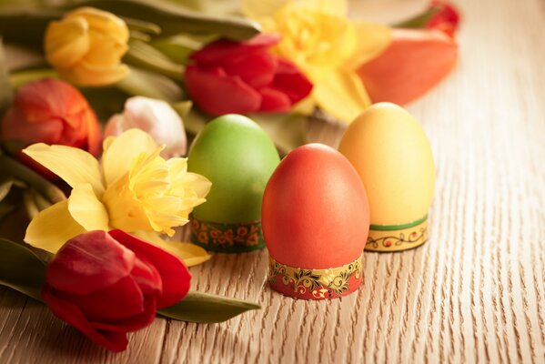 Belles images d oeufs de Pâques