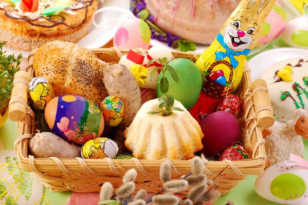 Lieblingsfest Ostern mit Eiern