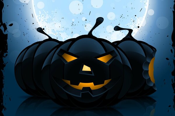 Calabazas historias de terror con la quema de las entrañas