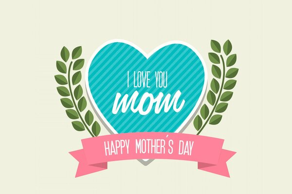 Postcard for the international holiday - Mother s Day