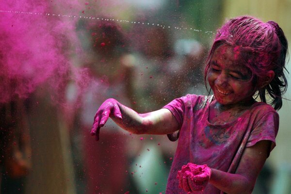 Color festival of colors and fun