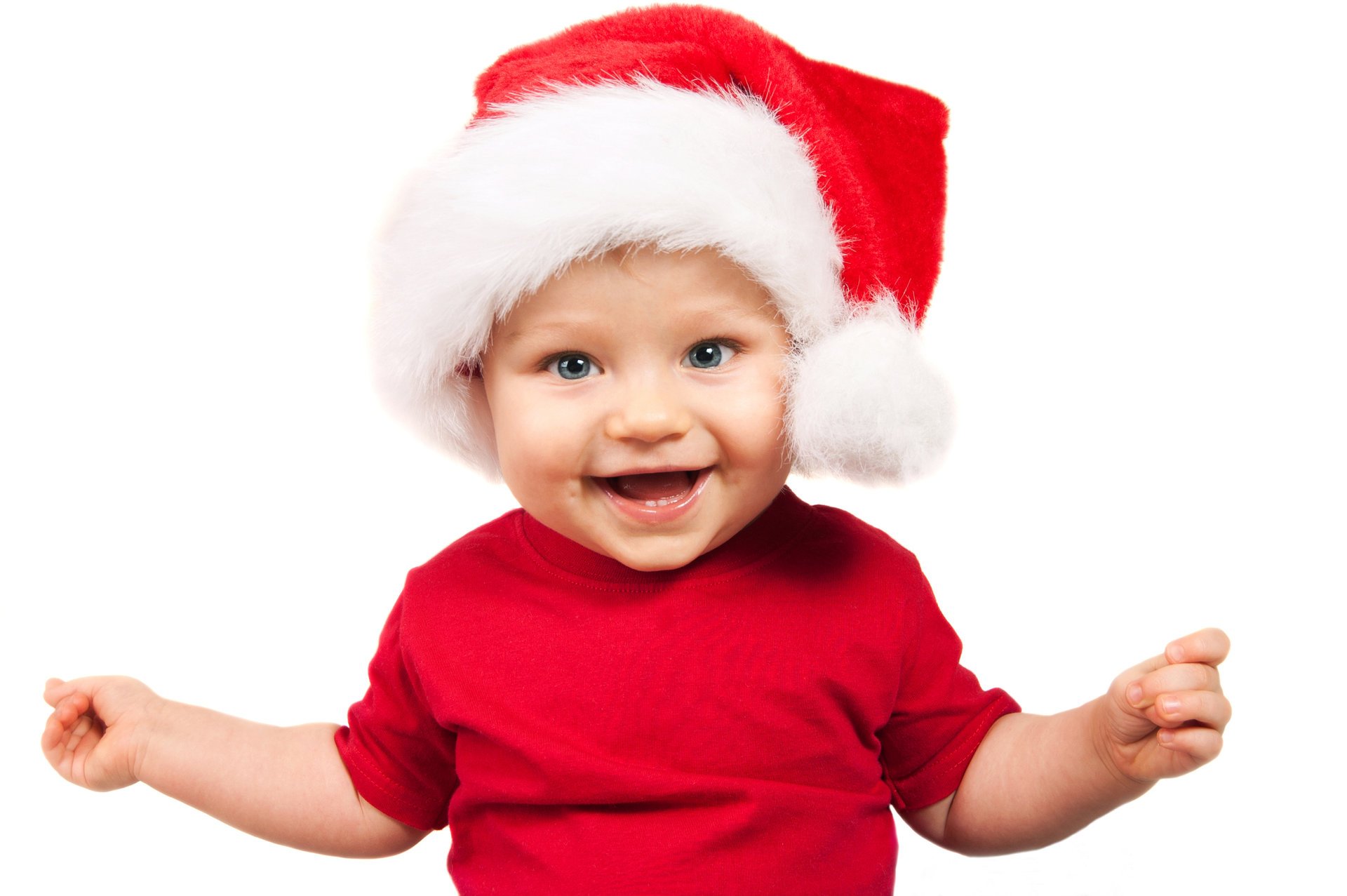 año nuevo feliz navidad adorable bebé encantador divertido disfrutar del sombrero de la navidad feliz feliz navidad adorable divertido guapo chico niños disfrutar del sombrero de la navidad feliz