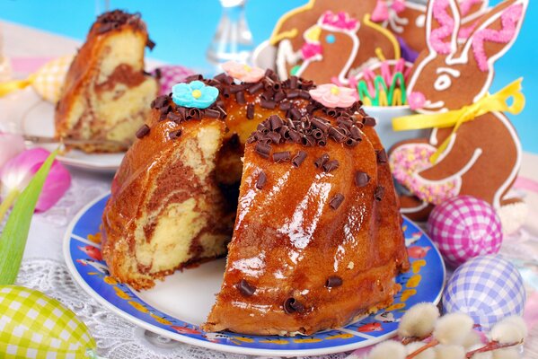 Osterkuchen und Lebkuchen