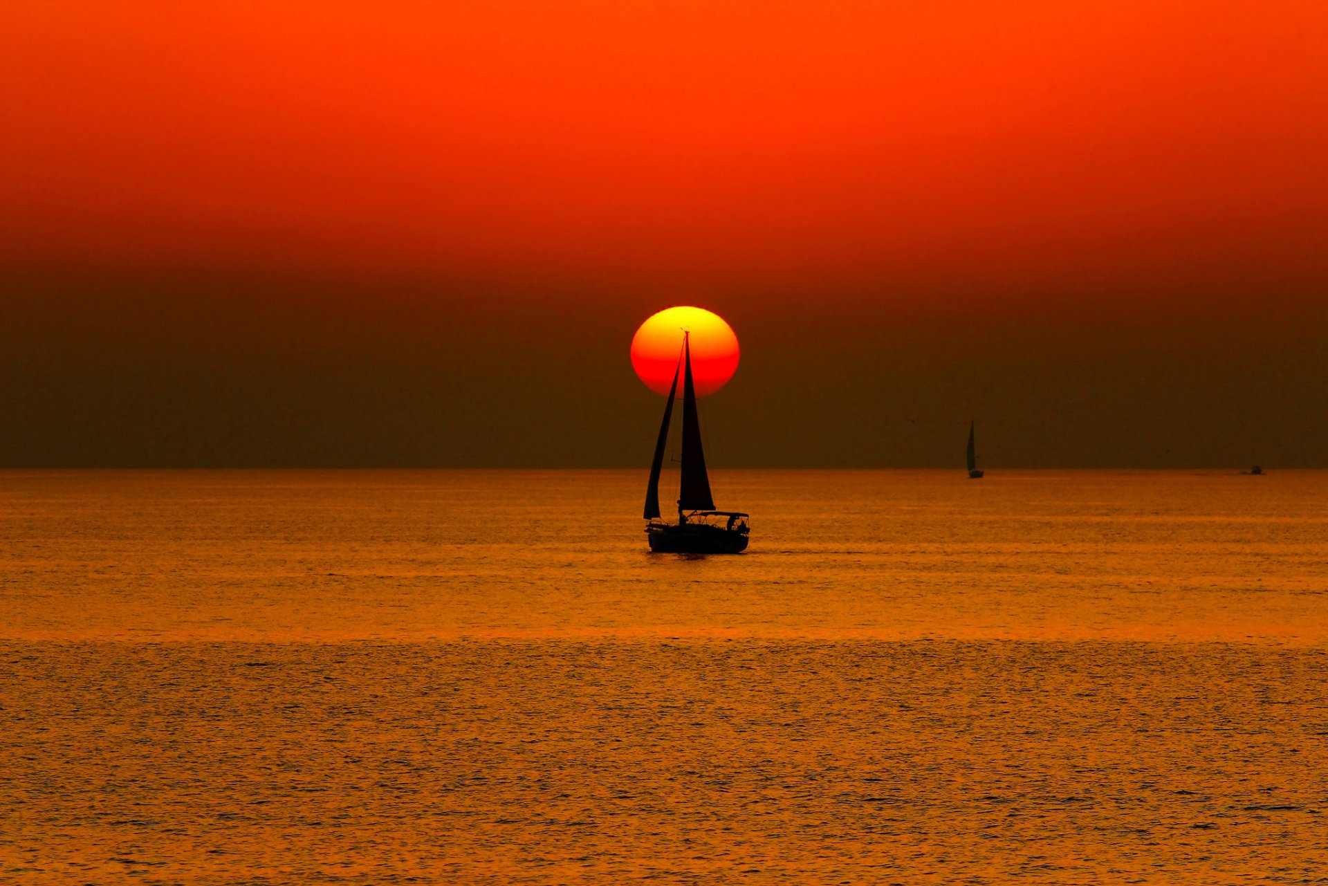 ky sun sunset sea boat yacht sail