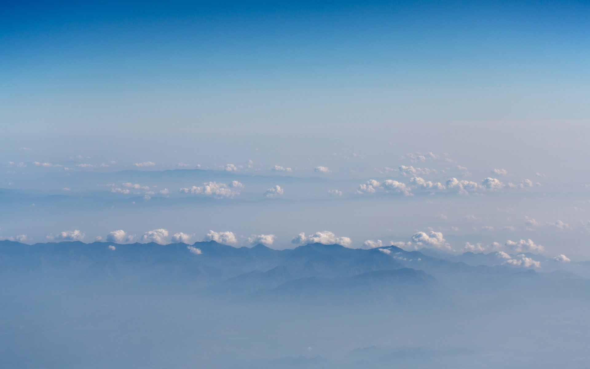 cielo nebbia paesaggio