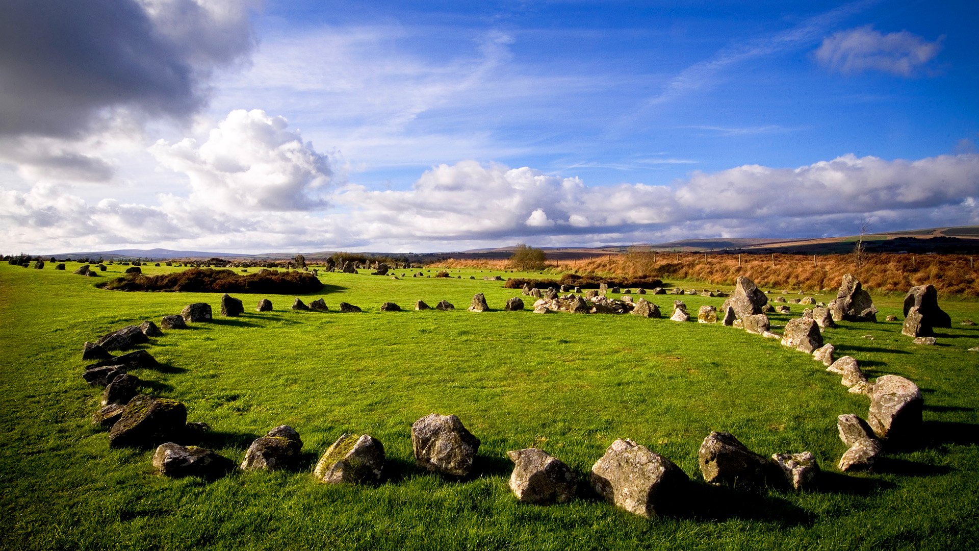 ky clouds the field stones circle