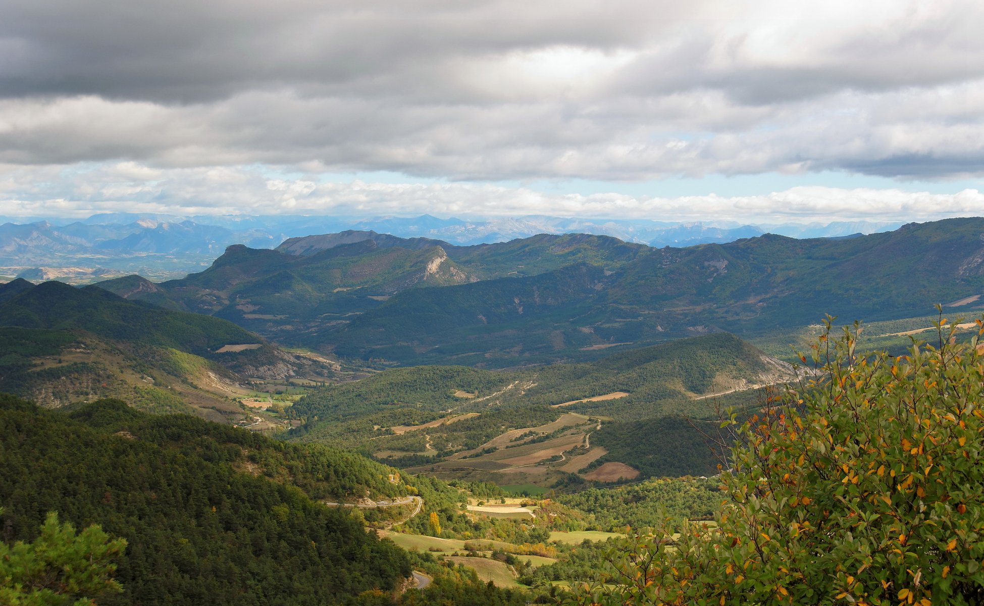 berge frankreich landschaft himmel laborel oben wolken alpen natur foto