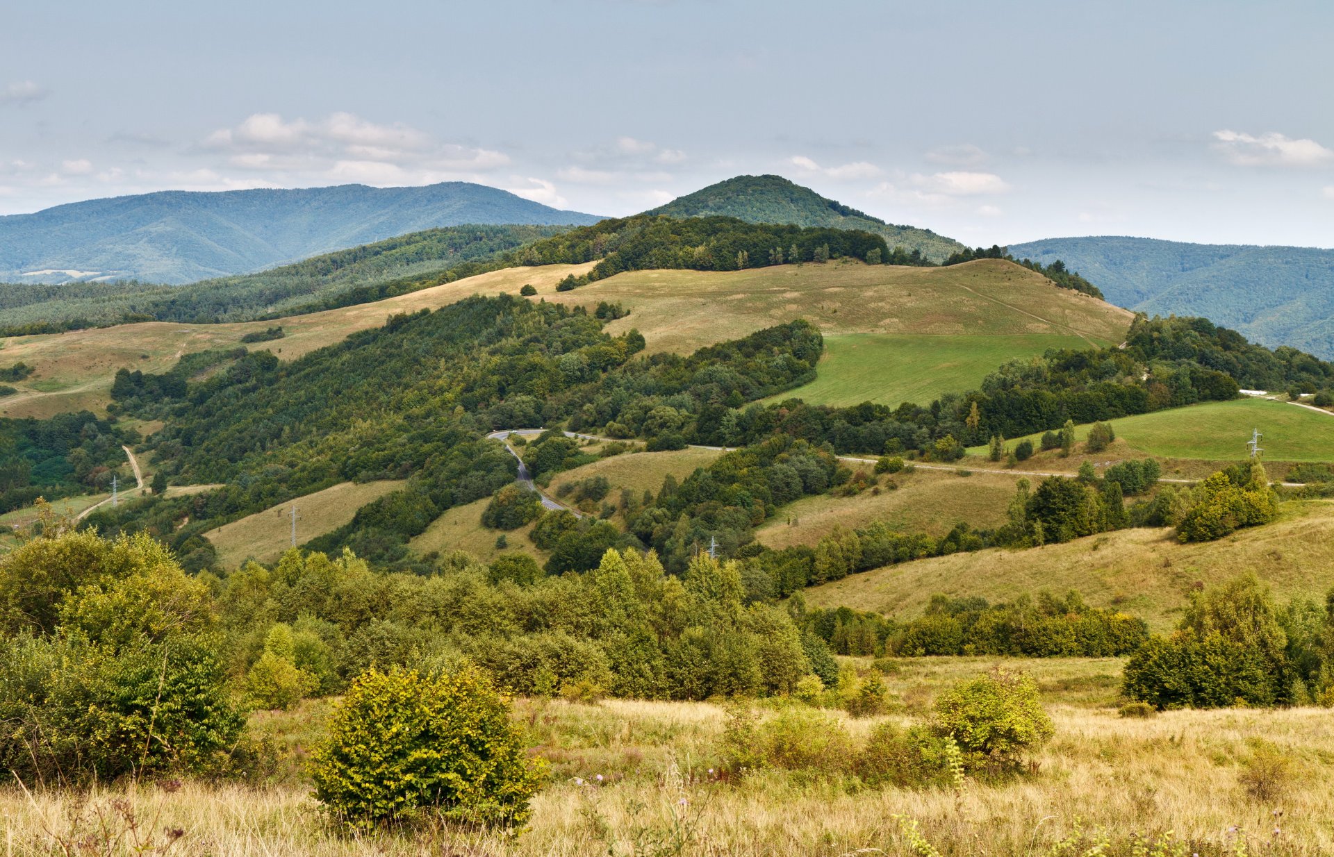 landscape slovakia mountain košice region nature