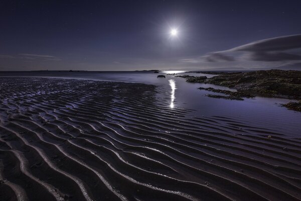 Eine Nacht in Großbritannien, Wellen aus Sand