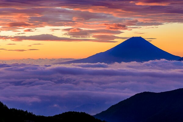 Japońska Góra Fujiyama