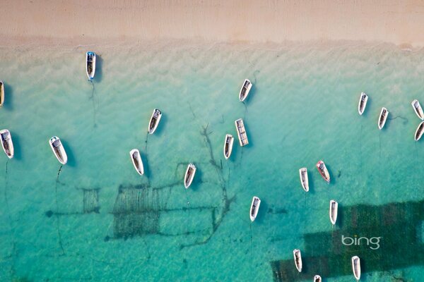 Photo Bali: bateaux en mer