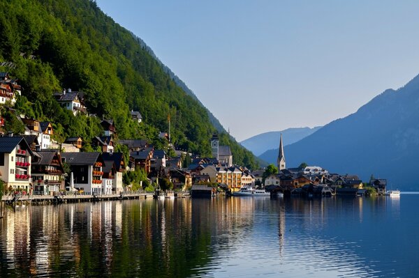 Casas a orillas del nogal en Austria