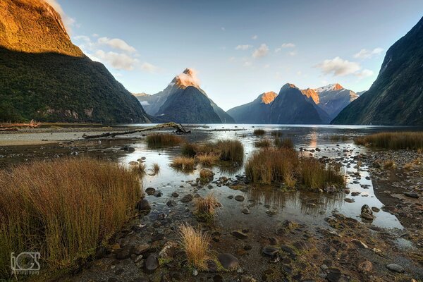 Fiordland National Park in New Zealand