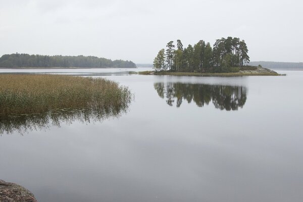 Natura della Russia-Lago, Isola