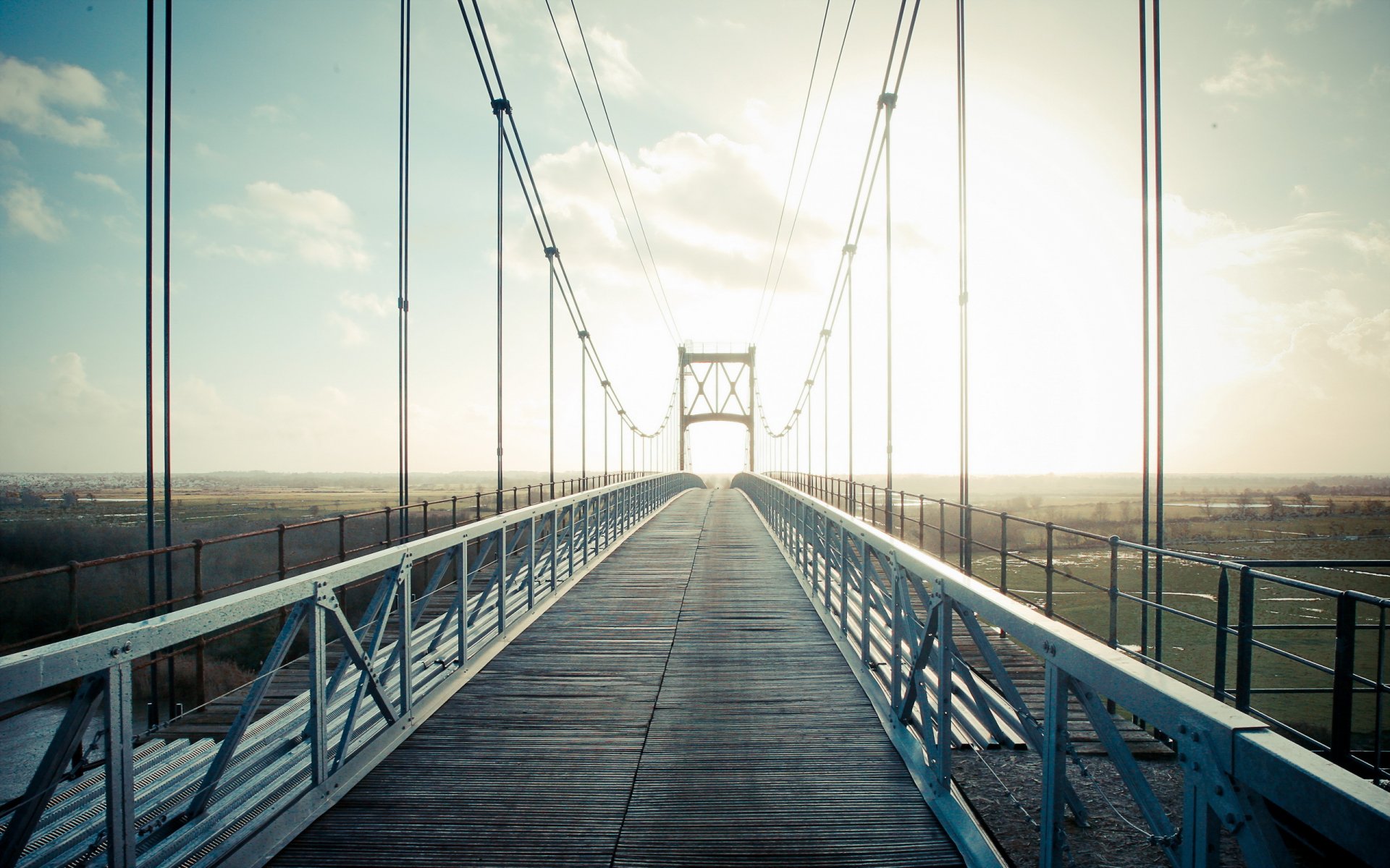 bridge light landscape