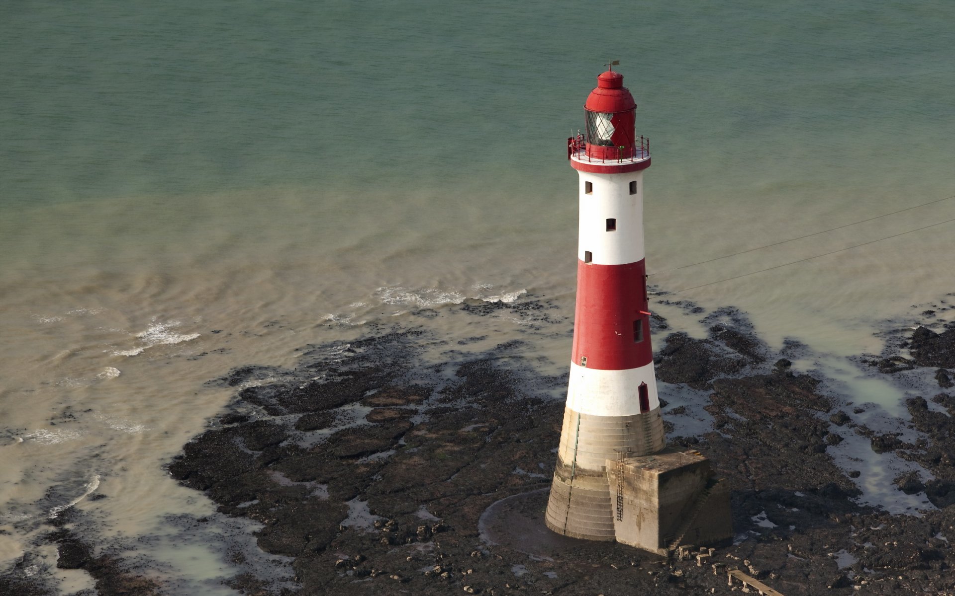 capo faro di beachy inghilterra mare