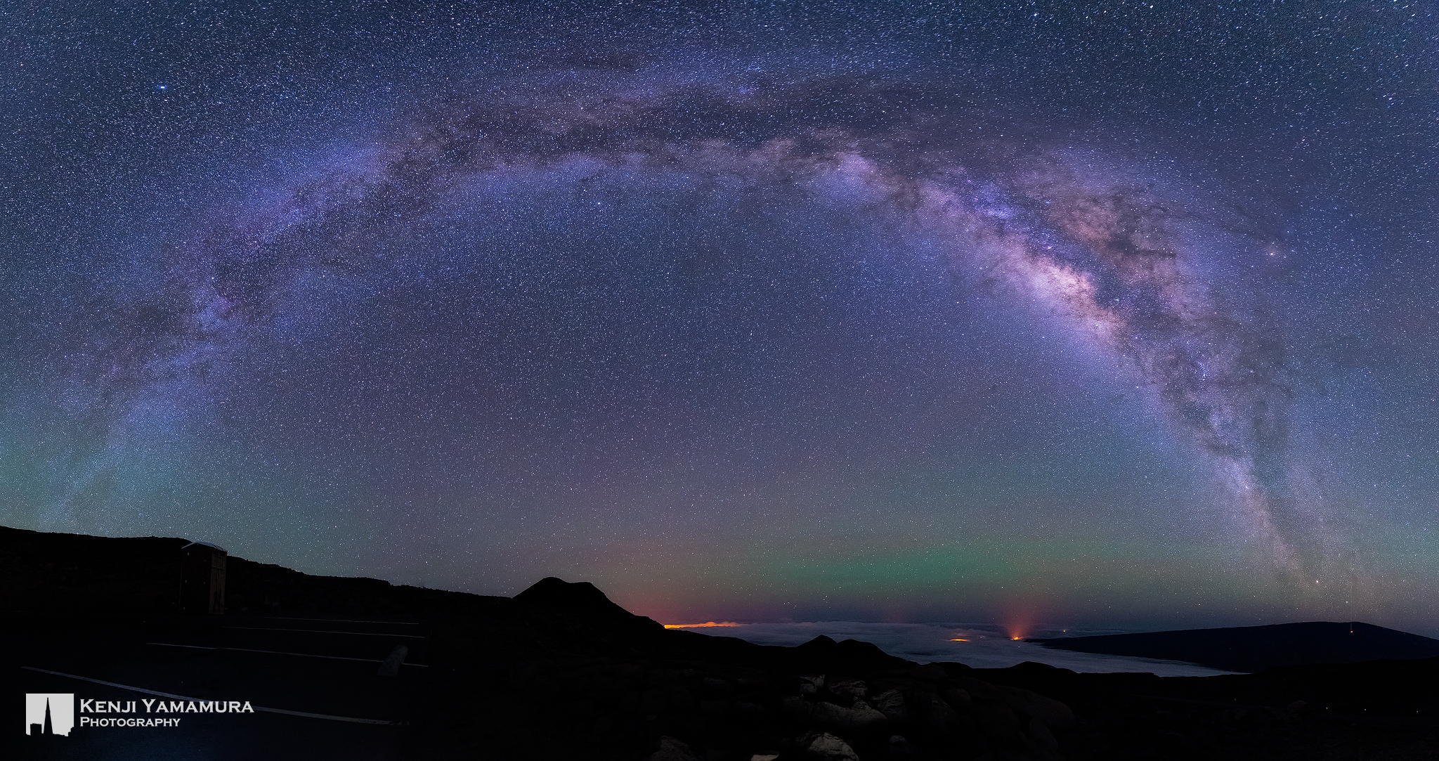 kenji yamamura fotografo mauna kea via lattea