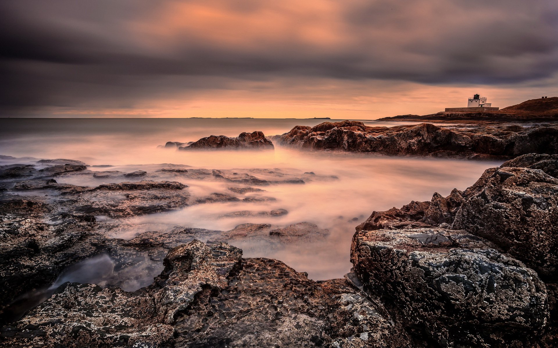 ea beach sunset landscape