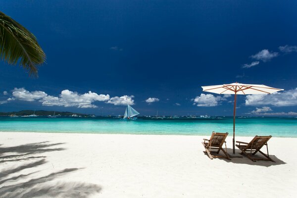 Sommer Strand Meer Urlaub Sand