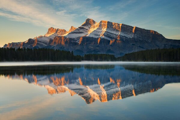 Canada National Park in Winter