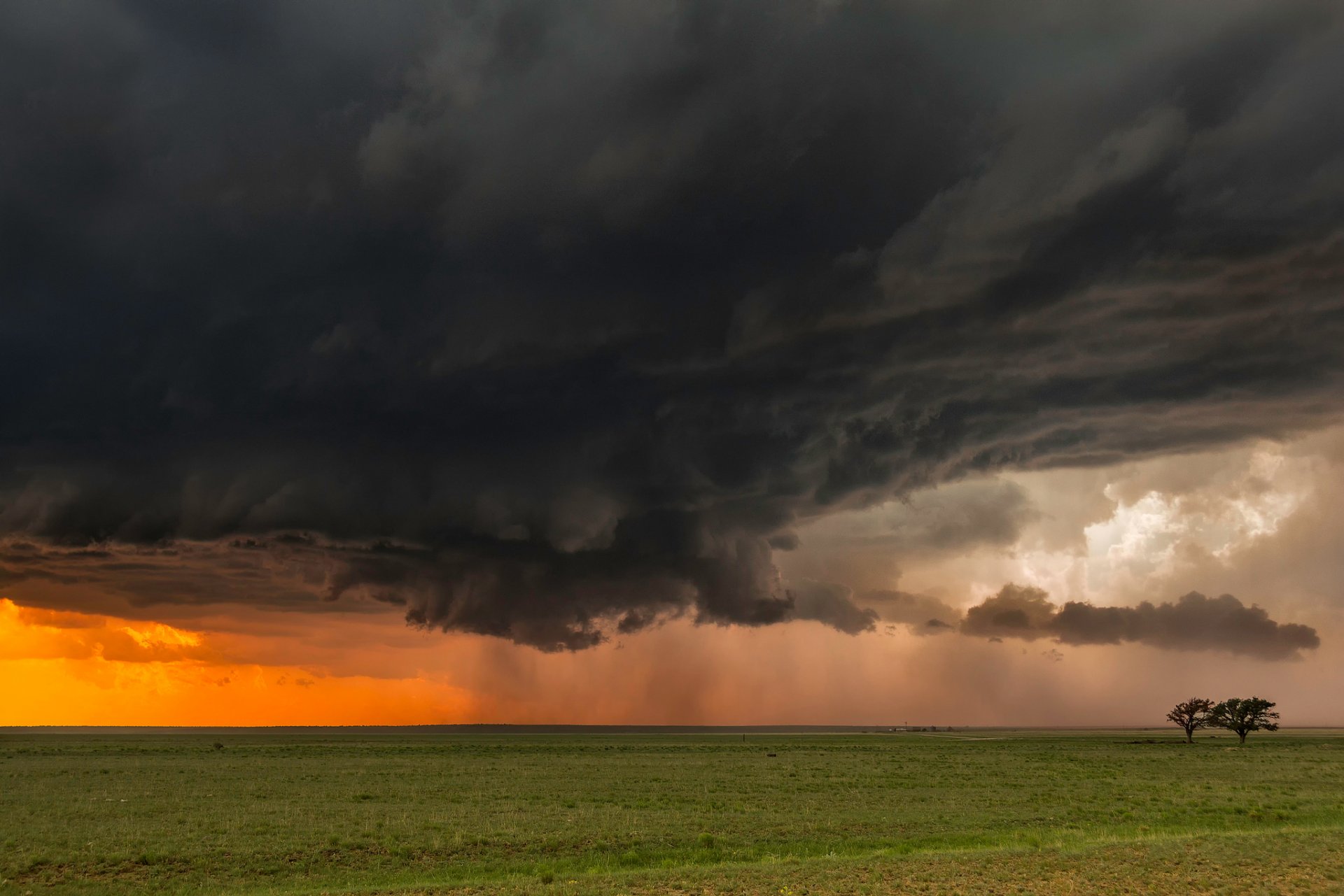 états-unis texas tempête nuages ciel espace