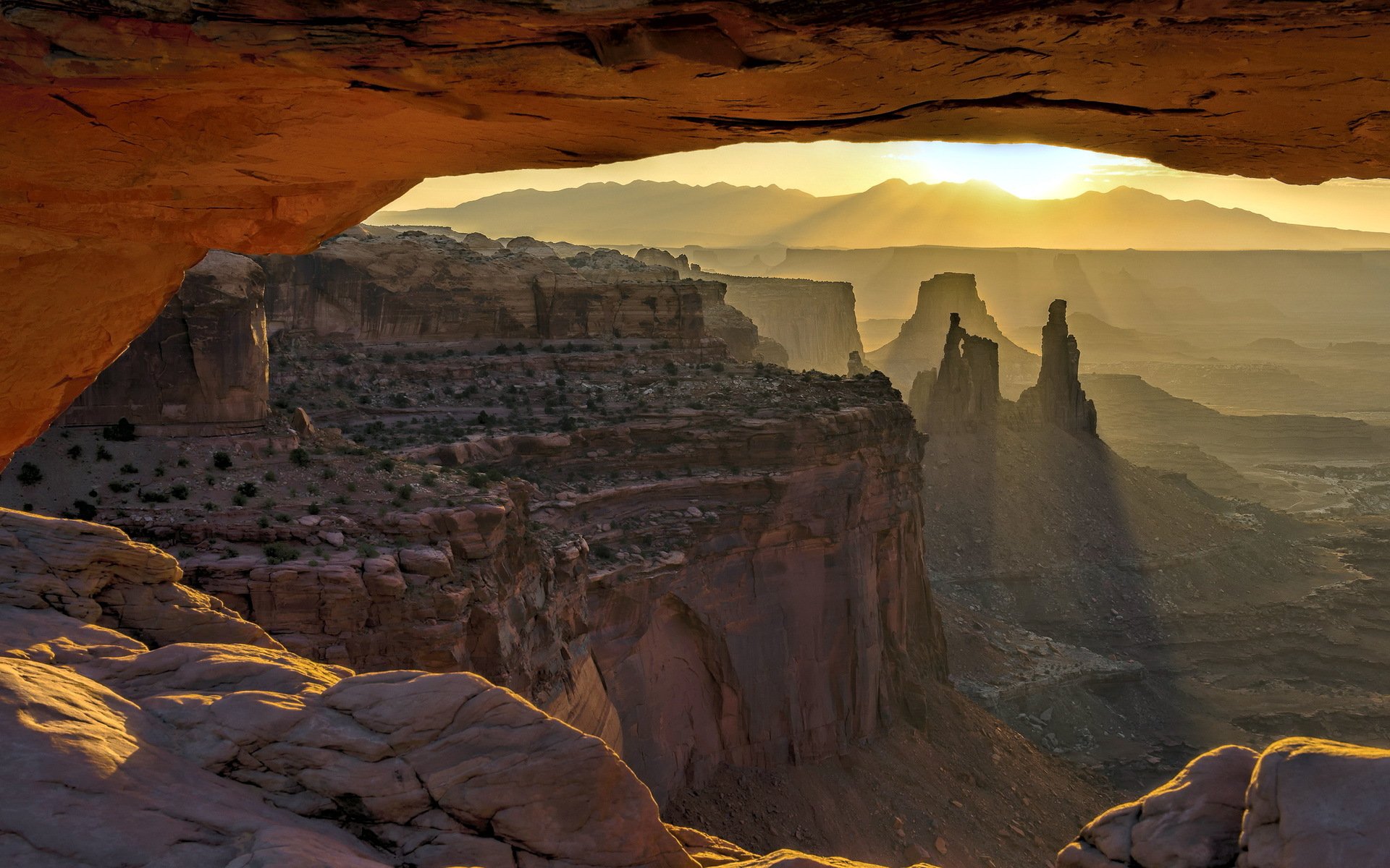 mesa arch parc national de canyonlands