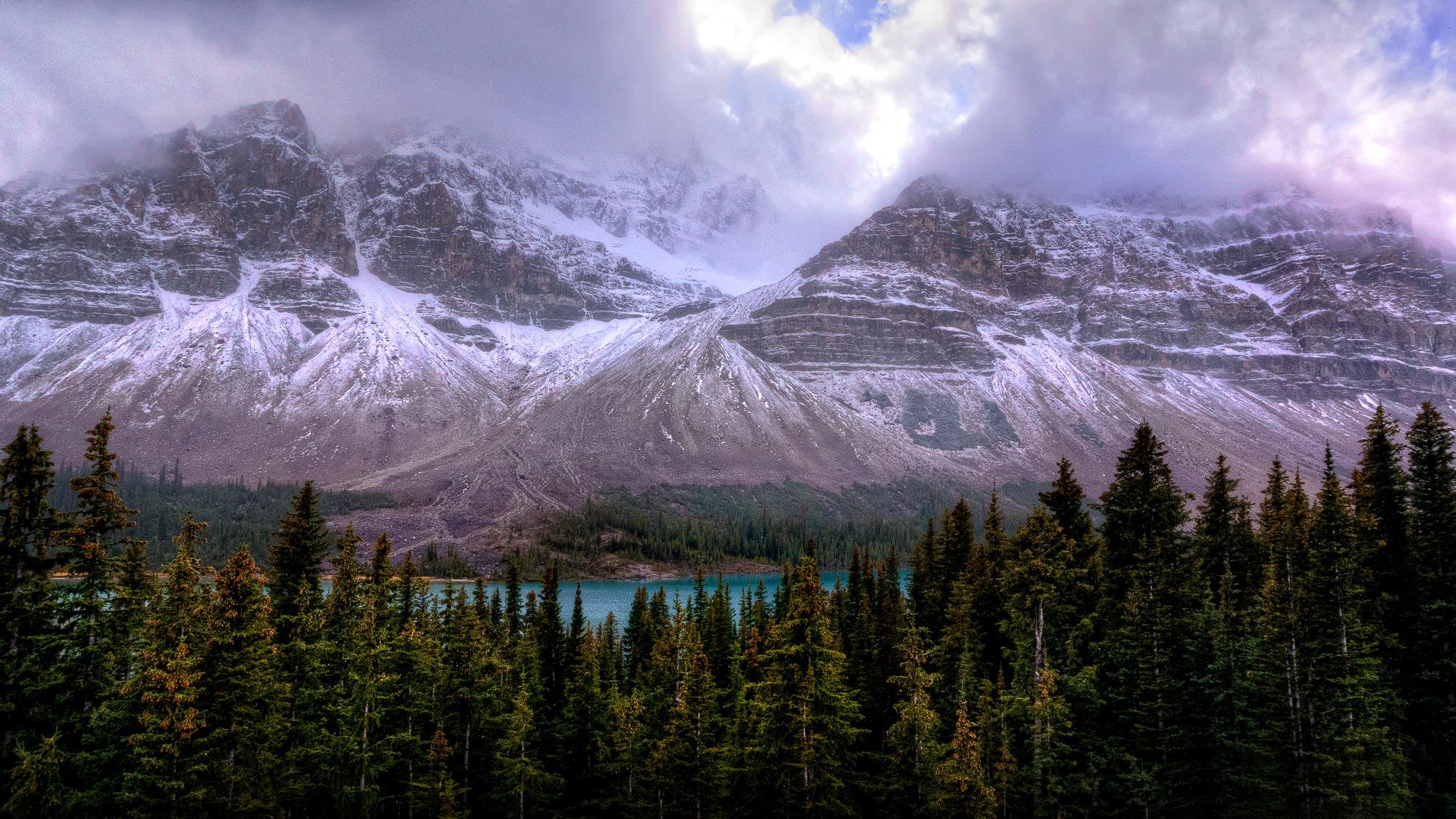 icefields parkway alberta canadá