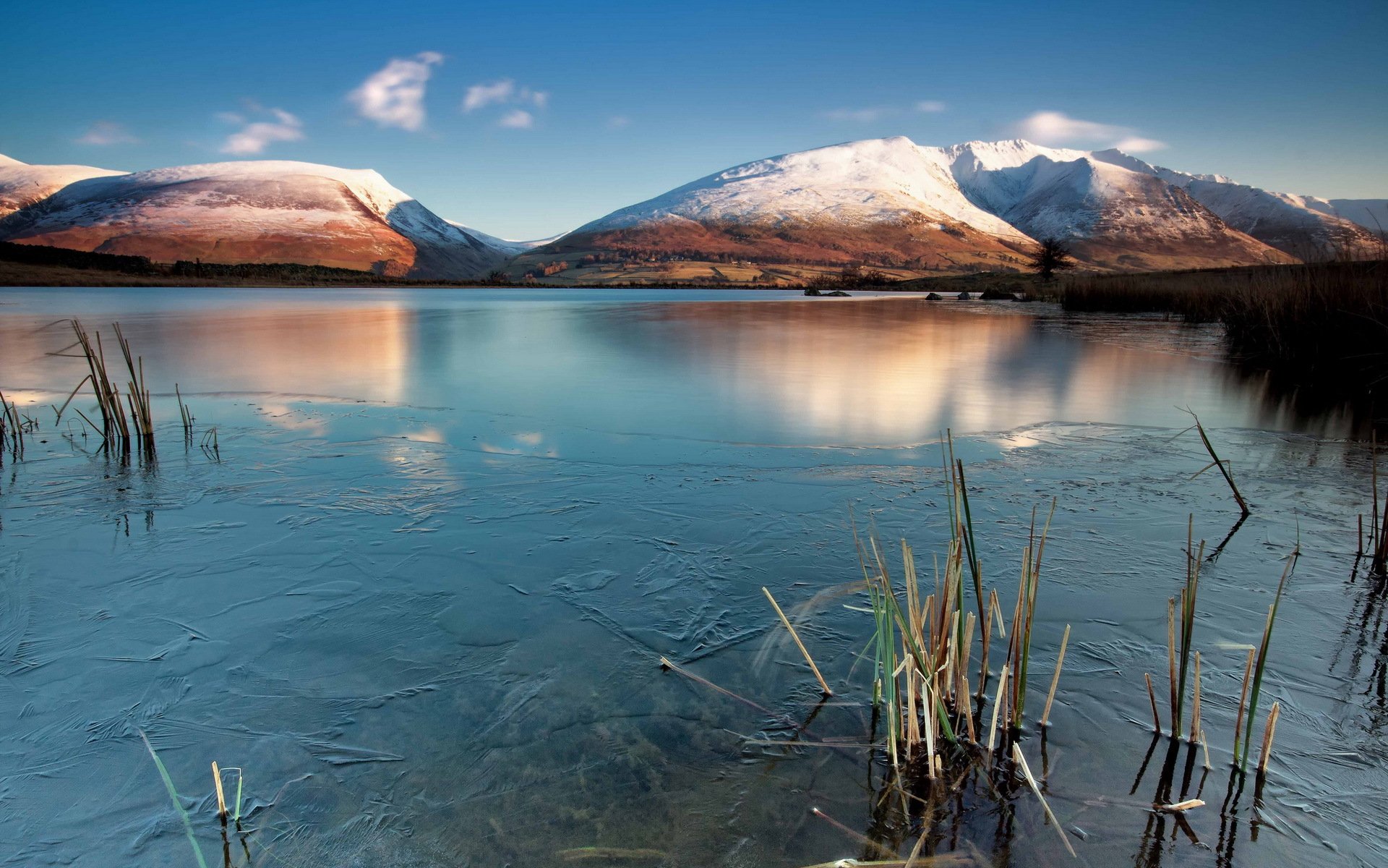 inghilterra keswick lago montagne