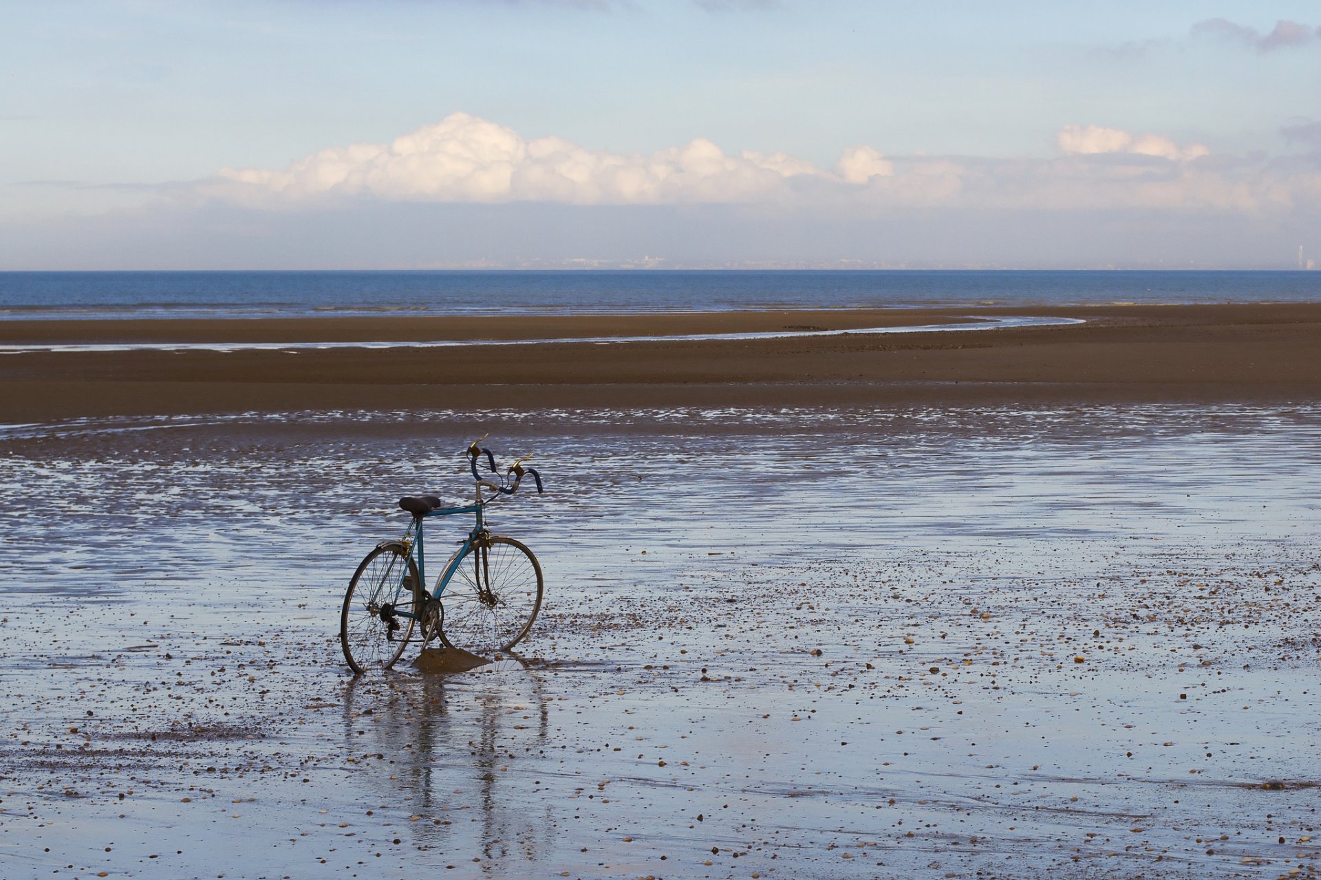 mer plage vélo