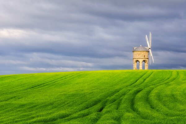 Splendido paesaggio verde inglese