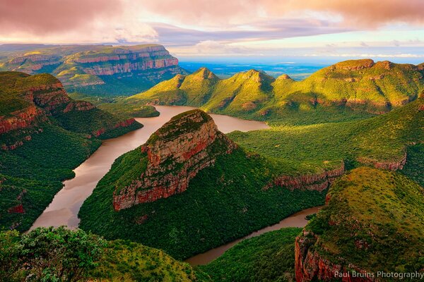 Der Blyde River und die Schluchten in Südafrika