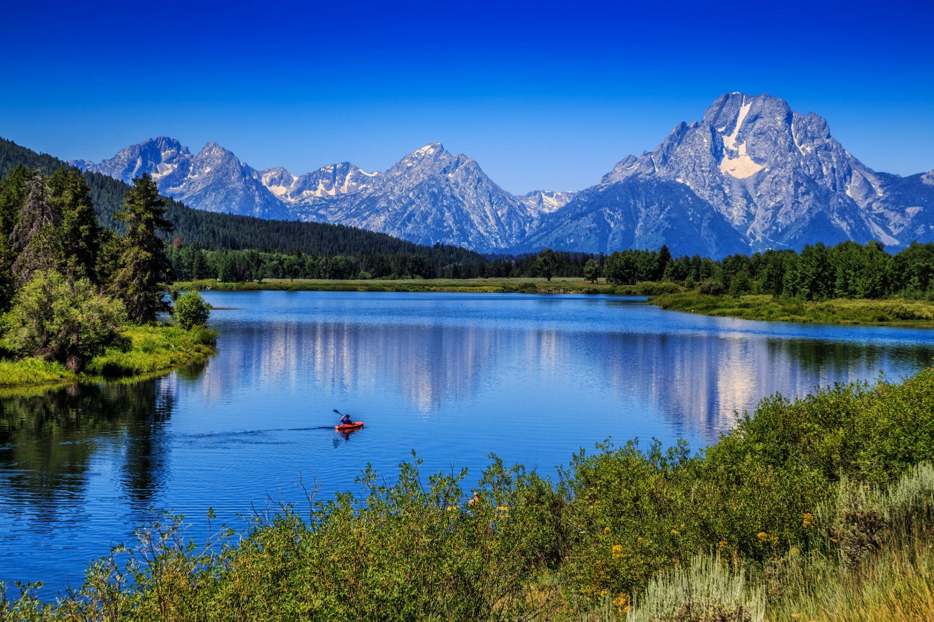 mount moran snake river grand teton national park wyoming snake river grand teton