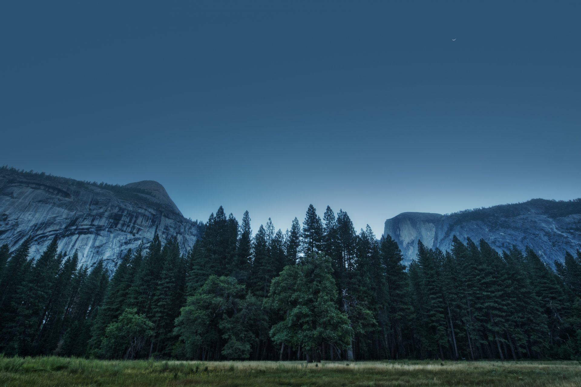 foresta kalifornia usa yosemite kalifornia dolina yosemite park narodowy