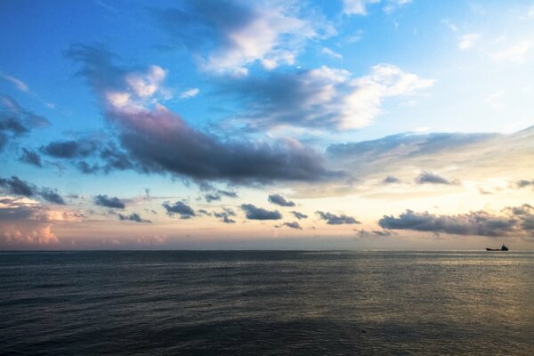 Novorossiysk. Landscape of the Black Sea