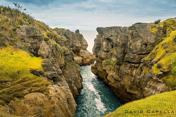 Schöne Landschaft in Neuseeland