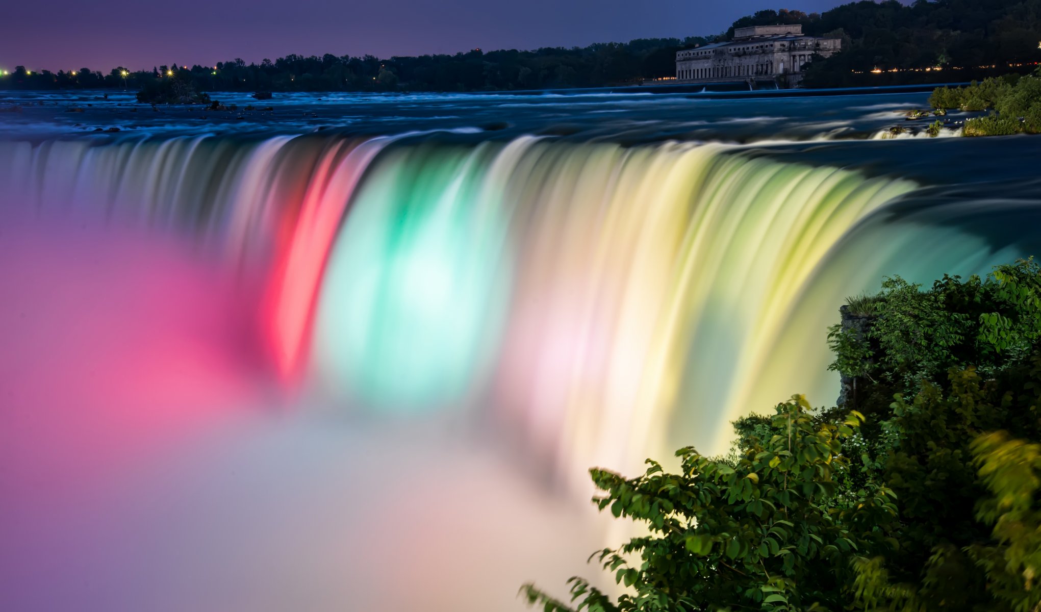 cascate del niagara colori canada cascate del niagara