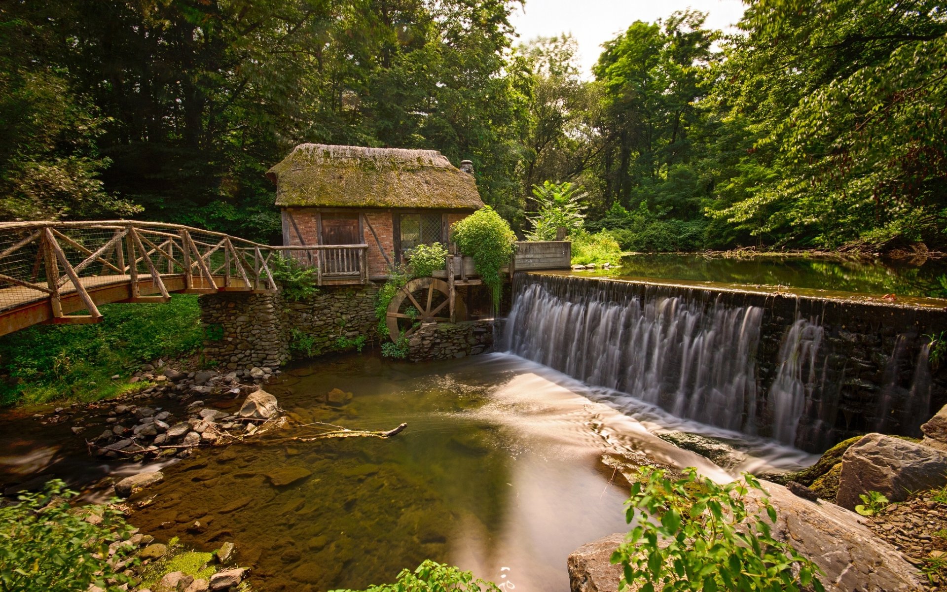 gomez mill house marlboro new york mühle fluss brücke wald