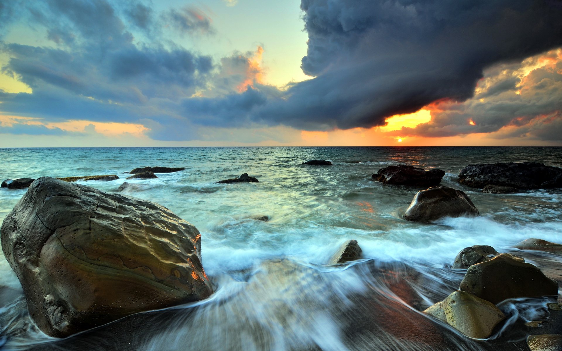 mar cielo paisaje