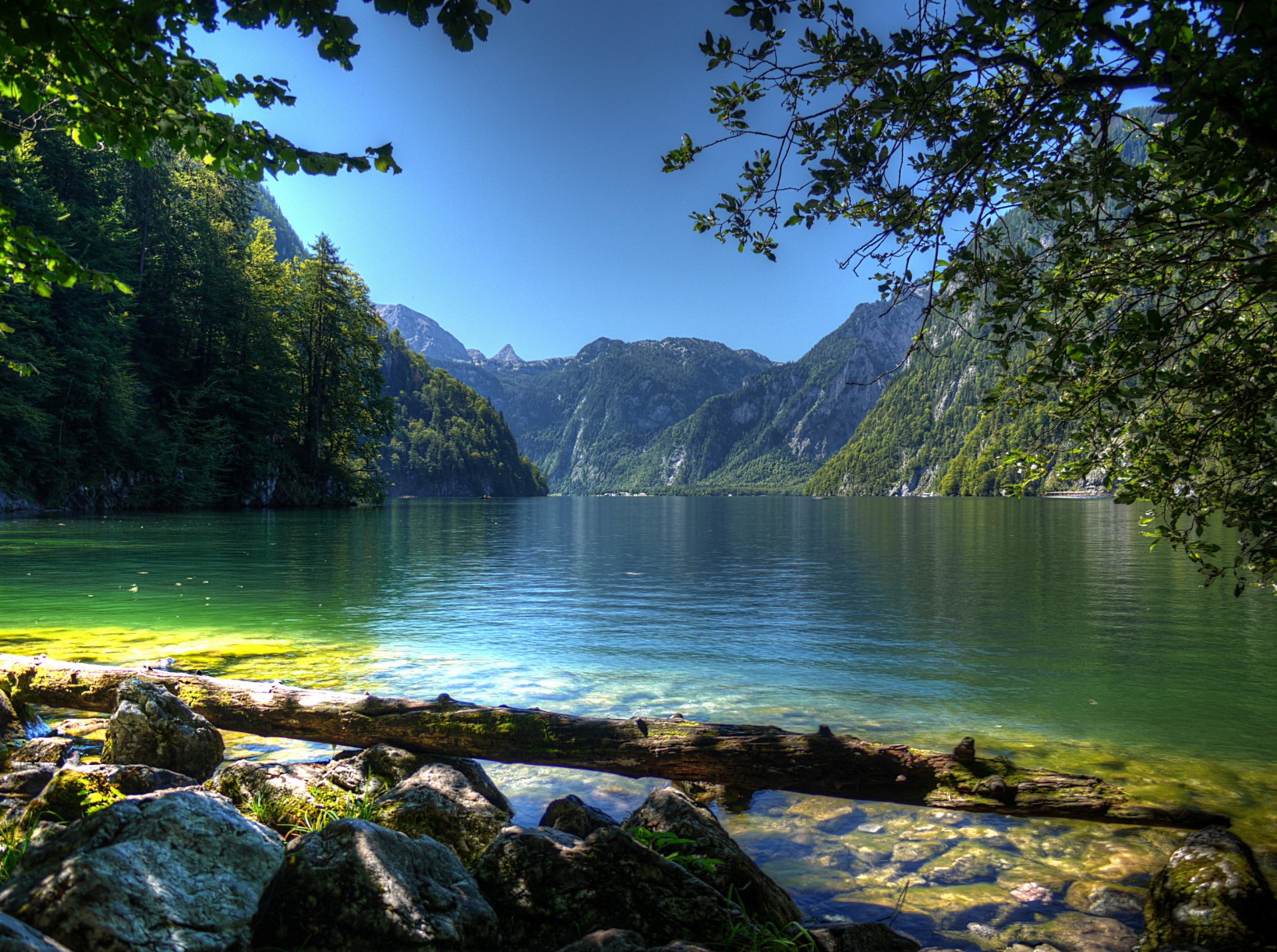 fiume germania acqua paesaggio berchtesgaden baviera natura foto