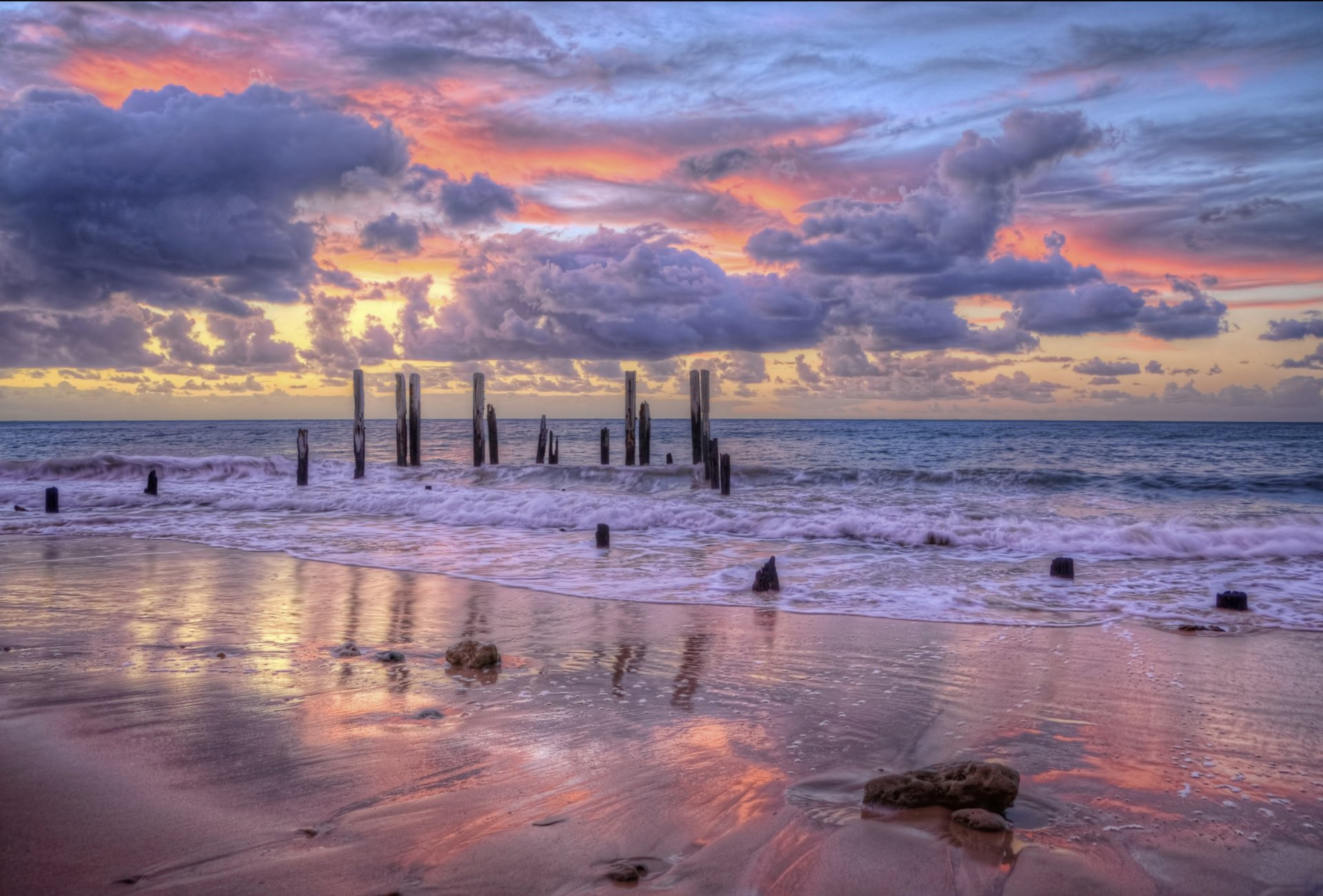 nature landscape sky sunset beach ocean sun sand sea dawn